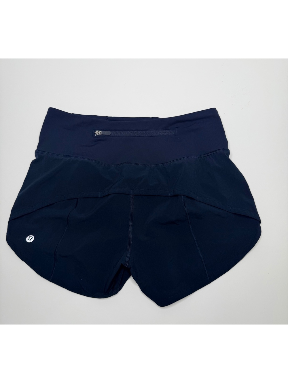 Lululemon Women’s Speed Up Short Long High-Rise 4" Size 0 Tall True Navy - Picture 3 of 7